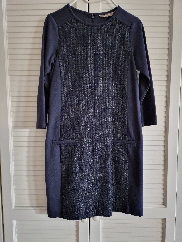 Sandwich Jurk maat 34., Kleding | Dames, Ophalen, Blauw, Nieuw, Maat 34 (XS) of kleiner