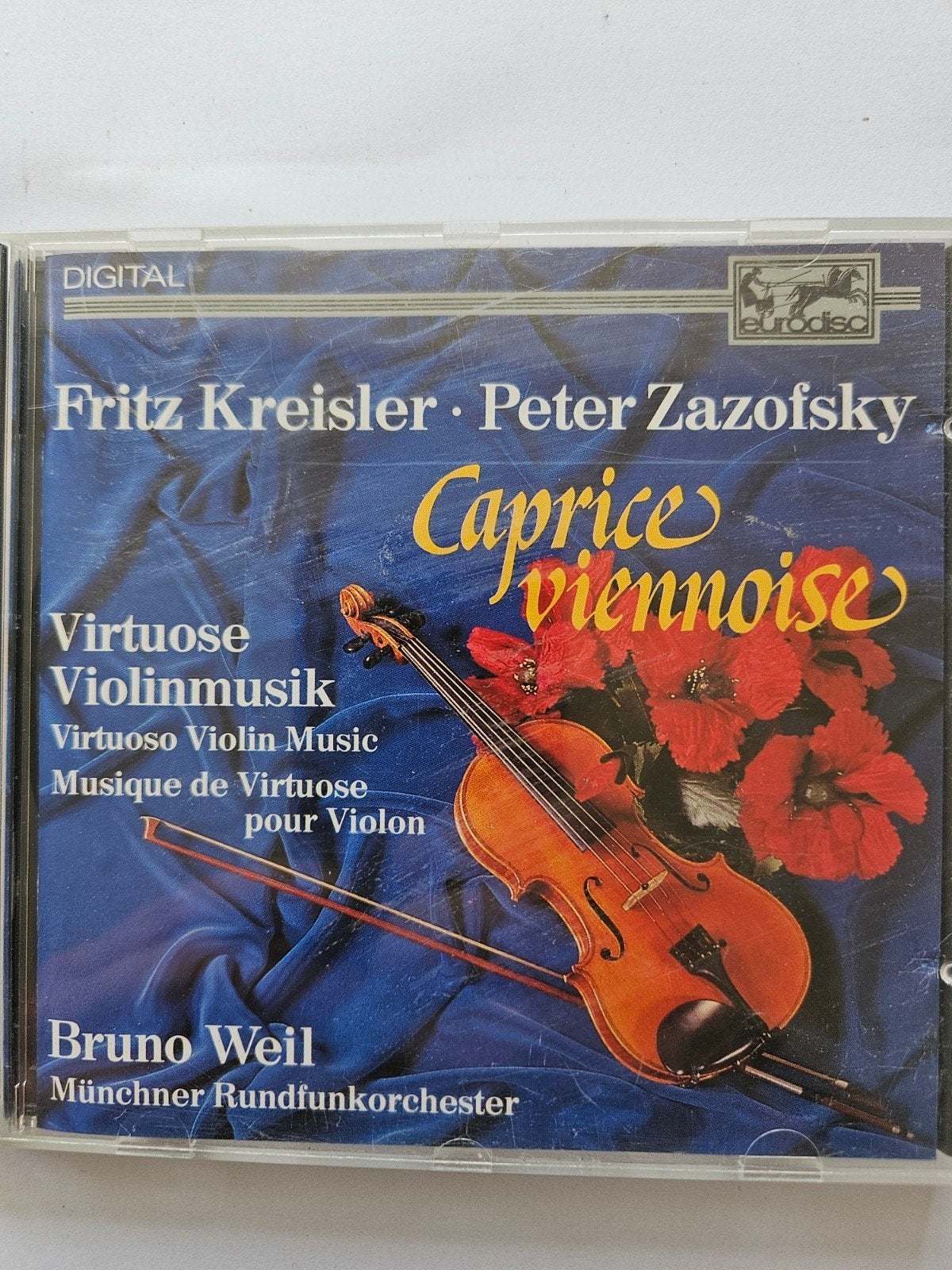 Fritz Kreisler - Caprice Viennoise - Peter Zazofsky CD, Ophalen of Verzenden, Zo goed als nieuw