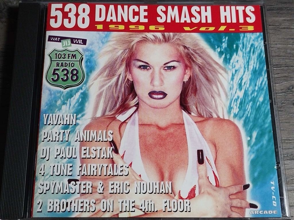538 Dance Smash Hits 1996 Vol.3, Ophalen of Verzenden, Zo goed als nieuw