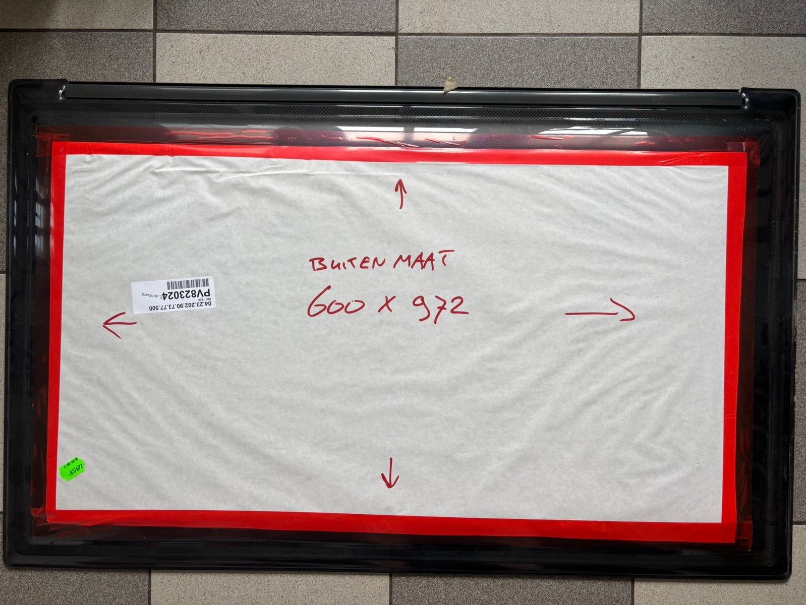 Raam burstner ixeo 600x972 mm, Ophalen, Nieuw