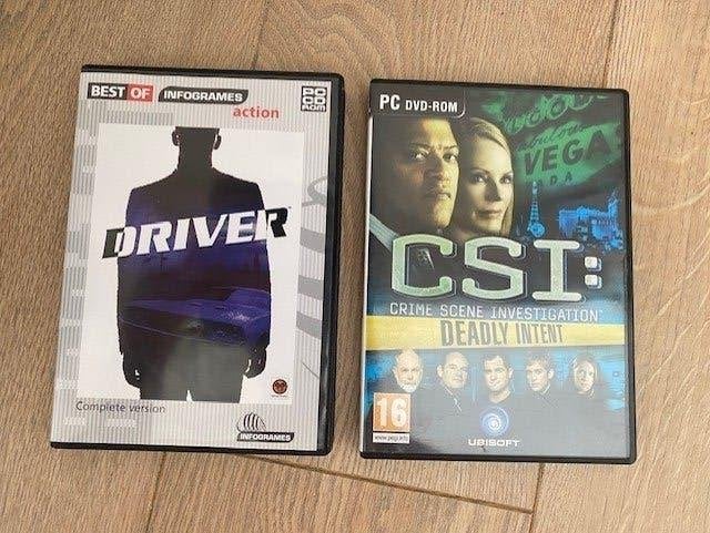 PC CD ROM(s)  : Driver - CSI, Ophalen, Gebruikt, Overige genres, 2 spelers