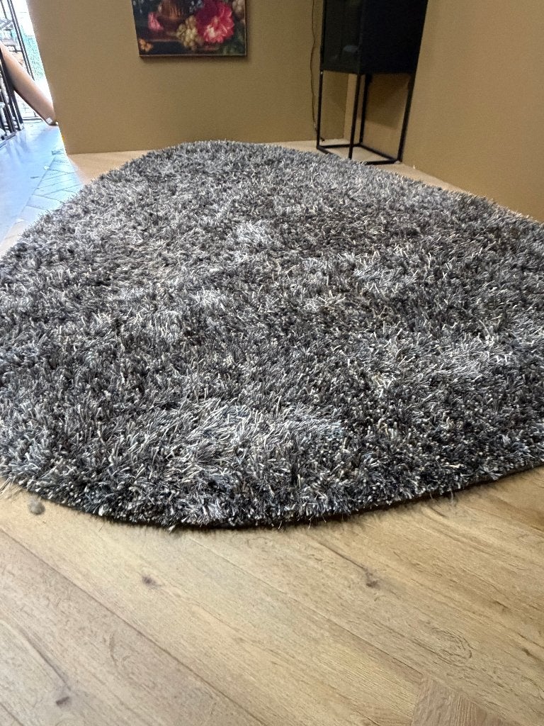 Brinker New-Paulo Dark Blue Bronze 270 Pebble 350 x 238cm, Huis en Inrichting, Blauw, Organische, Ophalen of Verzenden, 200 cm of meer
