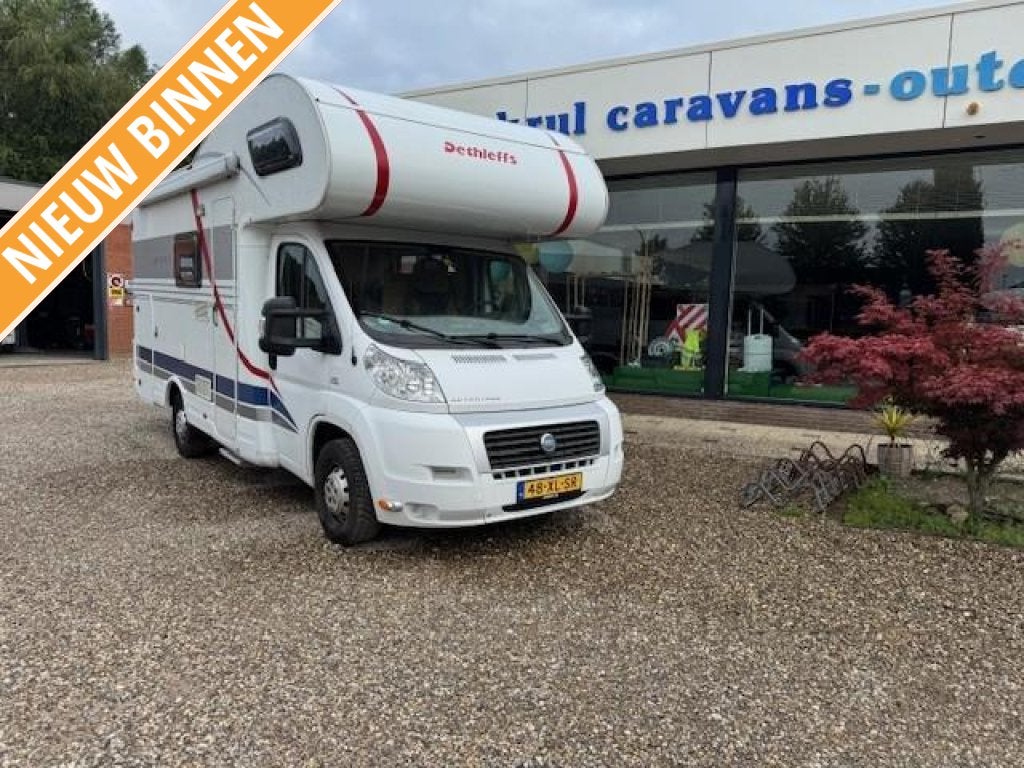 Dethleffs Advantage A 5881 6 persoons stapelbed, Caravans en Kamperen, Alkoof, Ringverwarming, Fiat, Bedrijf