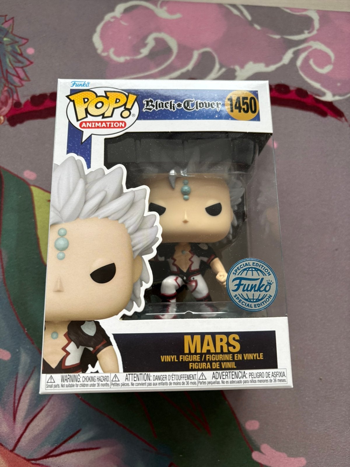 Funko Pop! Animation Black Clover Mars #1450, Verzamelen, Poppetjes en Figuurtjes, Funko Europe, Supportmea@funko.com, Ophalen of Verzenden