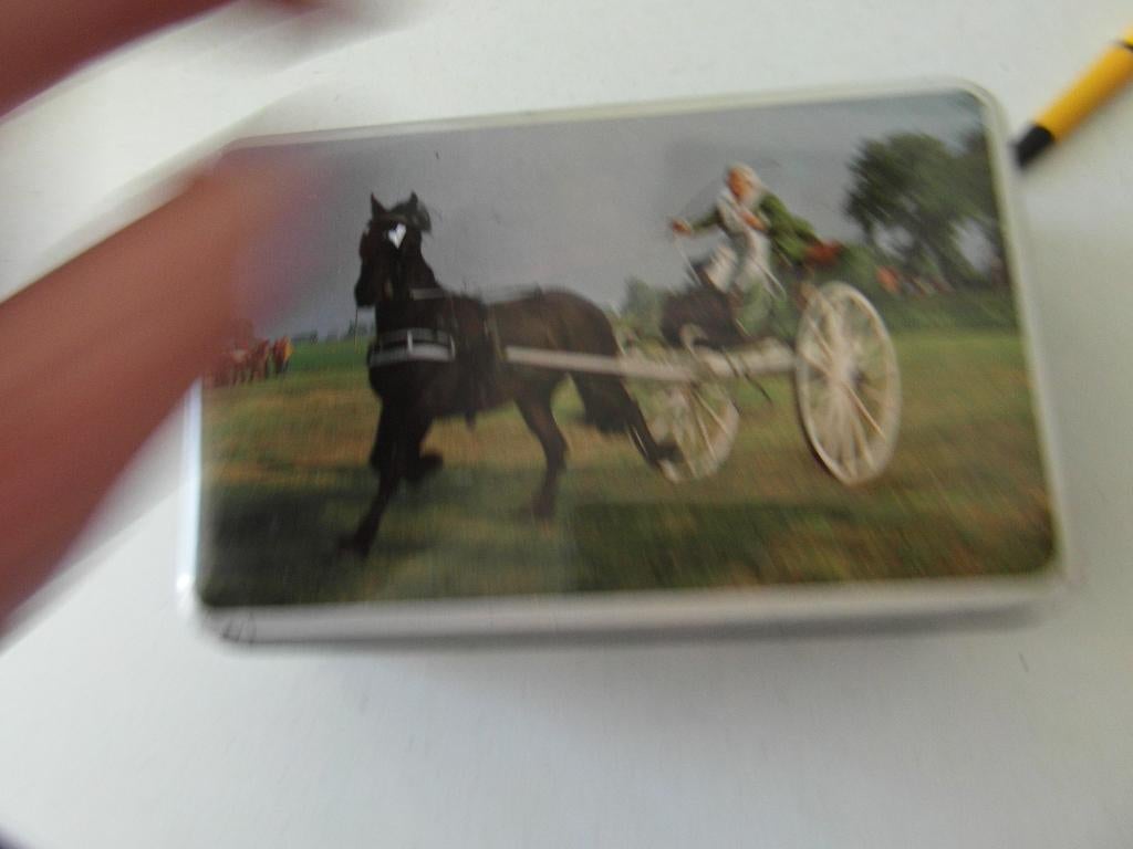 Trommeltje,  Fries paard met Tilbrie, Ophalen of Verzenden, Zo goed als nieuw, Overige, Overige merken