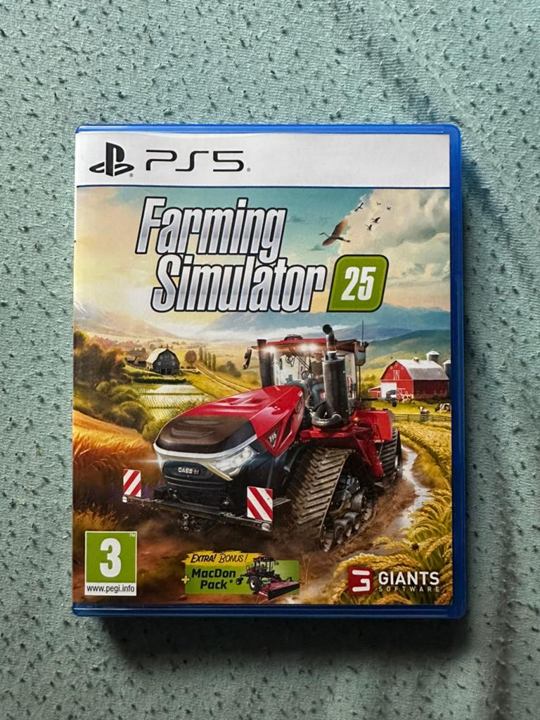 Farming simulator 25 ps 5, Spelcomputers en Games, Games | Sony PlayStation 5, Ophalen of Verzenden, Zo goed als nieuw