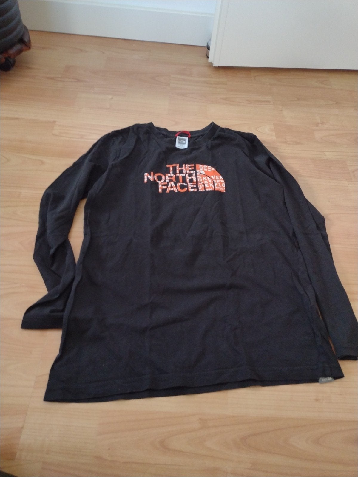 The North Face Longsleeve Zwart Maat 170/176, Kinderen en Baby's, Kinderkleding | Maat 170, Ophalen, Jongen of Meisje, Shirt of Longsleeve