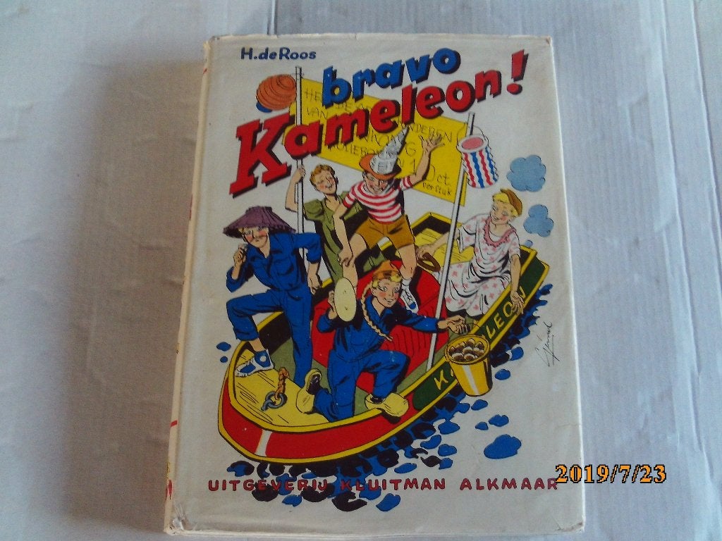 h. de roos - bravo kameleon!, Ophalen of Verzenden, Gelezen, Fictie algemeen