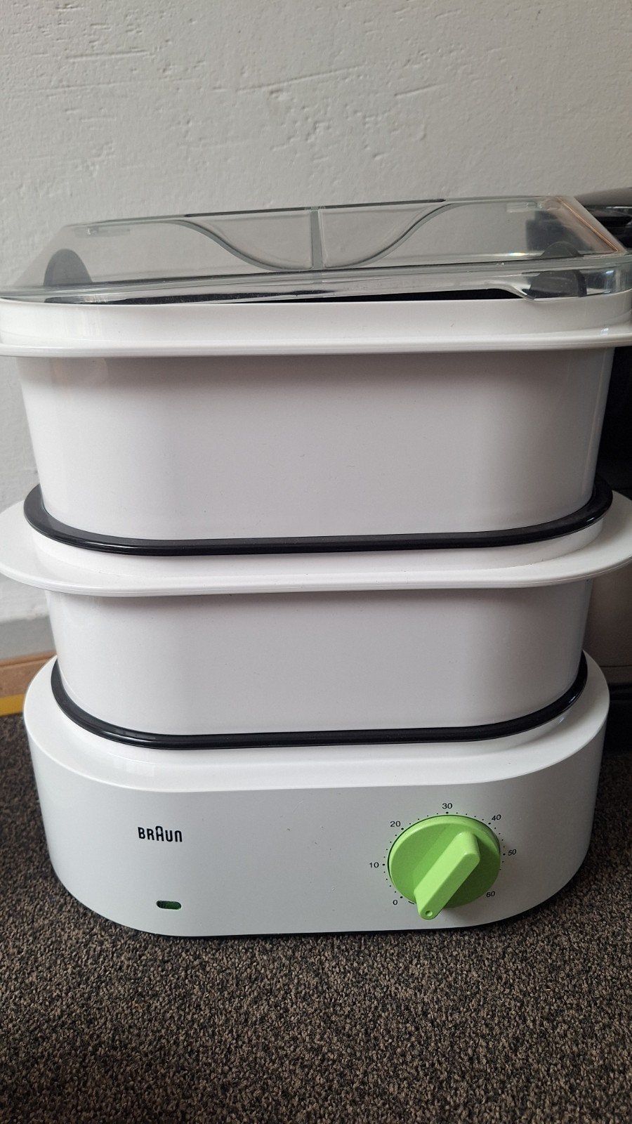 Braun Food steamer type 3216, Ophalen of Verzenden, Zo goed als nieuw