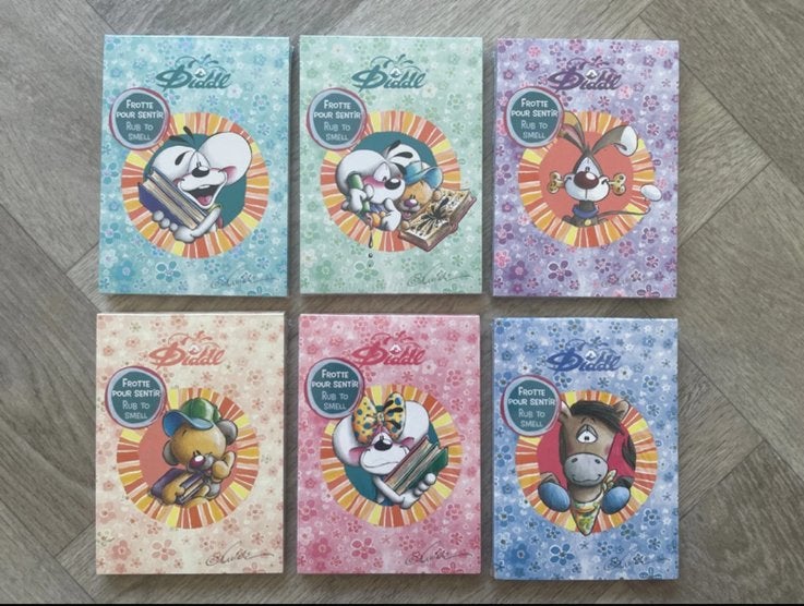 Diddl A6 geurblokken set serie (1) (Nieuw), Ophalen of Verzenden, Nieuw, Papier, Kaart of Schrift