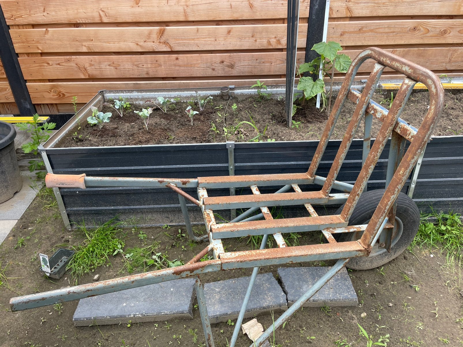 Matador steenkruiwagen, Tuin en Terras, Kruiwagens, Ophalen, Gebruikt, Handmatig, Eenwielig