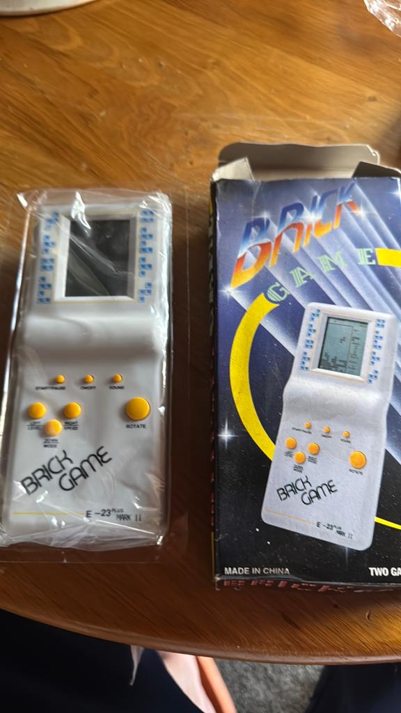 Brick Game / Tetris clone uit de jaren 90, Ophalen of Verzenden, Zo goed als nieuw, Overige modellen