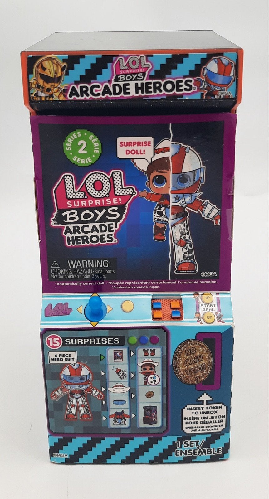 L.O.L. Surprise Boys Arcade Heroes Serie 2 NIEUW!, Ophalen of Verzenden, Nieuw, Overige typen