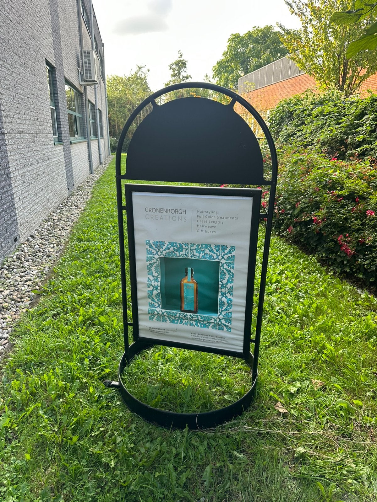 Reclame stoepbord, Ophalen, Gebruikt, Reclamebord