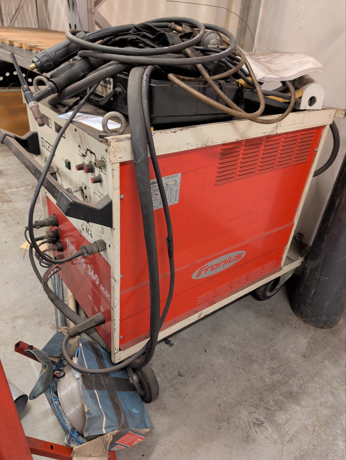 Fronius TransTig 360 AC/DC lasapparaat, Doe-het-zelf en Verbouw, Gereedschap | Lasapparaten, Gebruikt, Tig, 250 ampère of meer