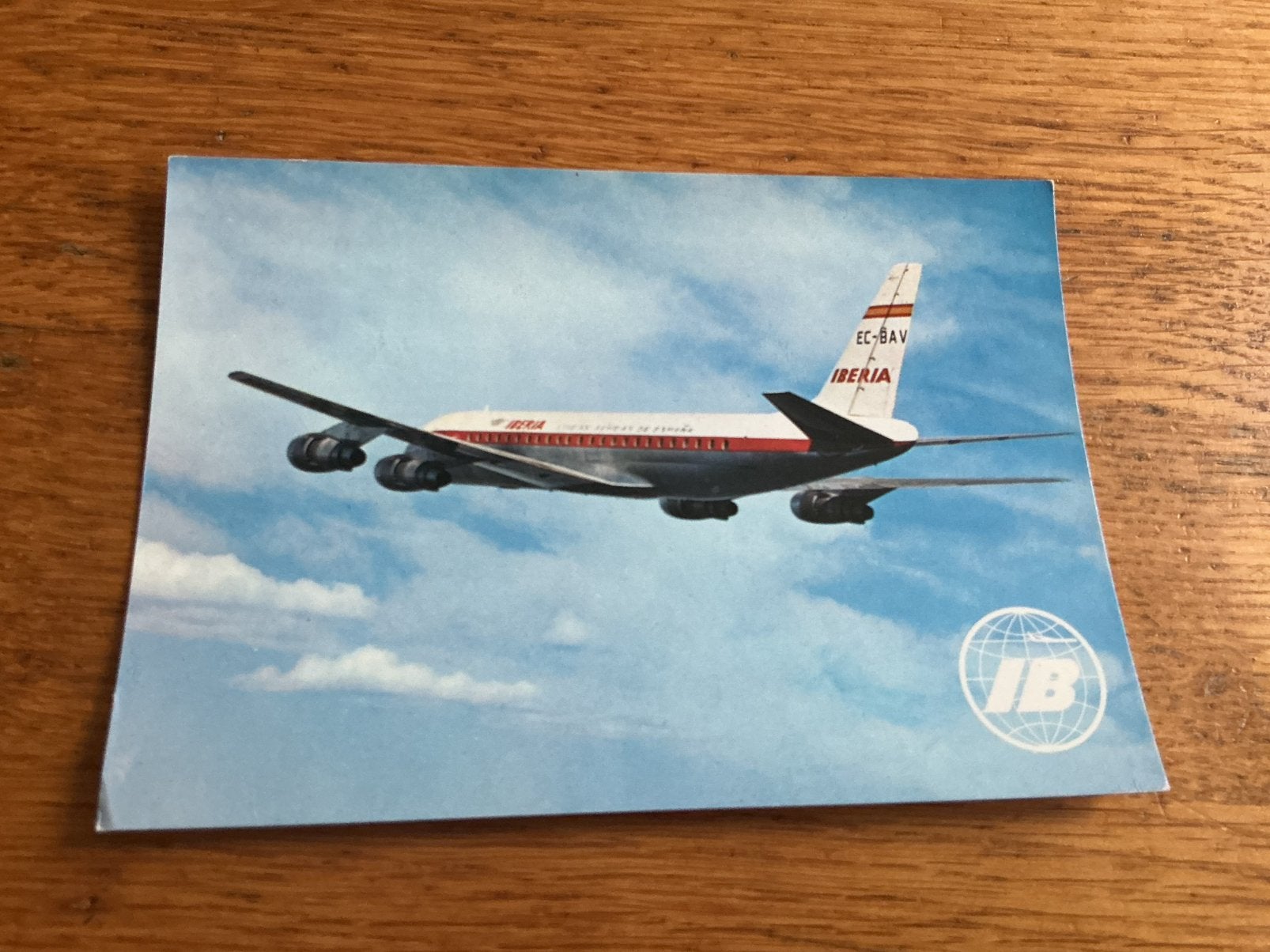 Y156 IBERIA DOUGLAS DC-8 vliegtuig, Ophalen of Verzenden, Zo goed als nieuw, Schaalmodel