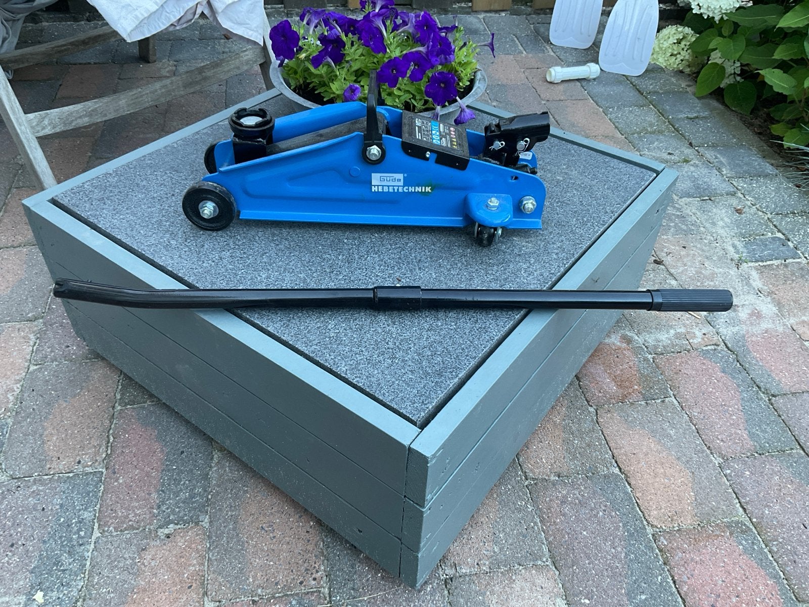 Gude Garagekrik 2T/230T - Zo goed als nieuw, Ophalen of Verzenden, Zo goed als nieuw, Hydraulisch, Garagekrik
