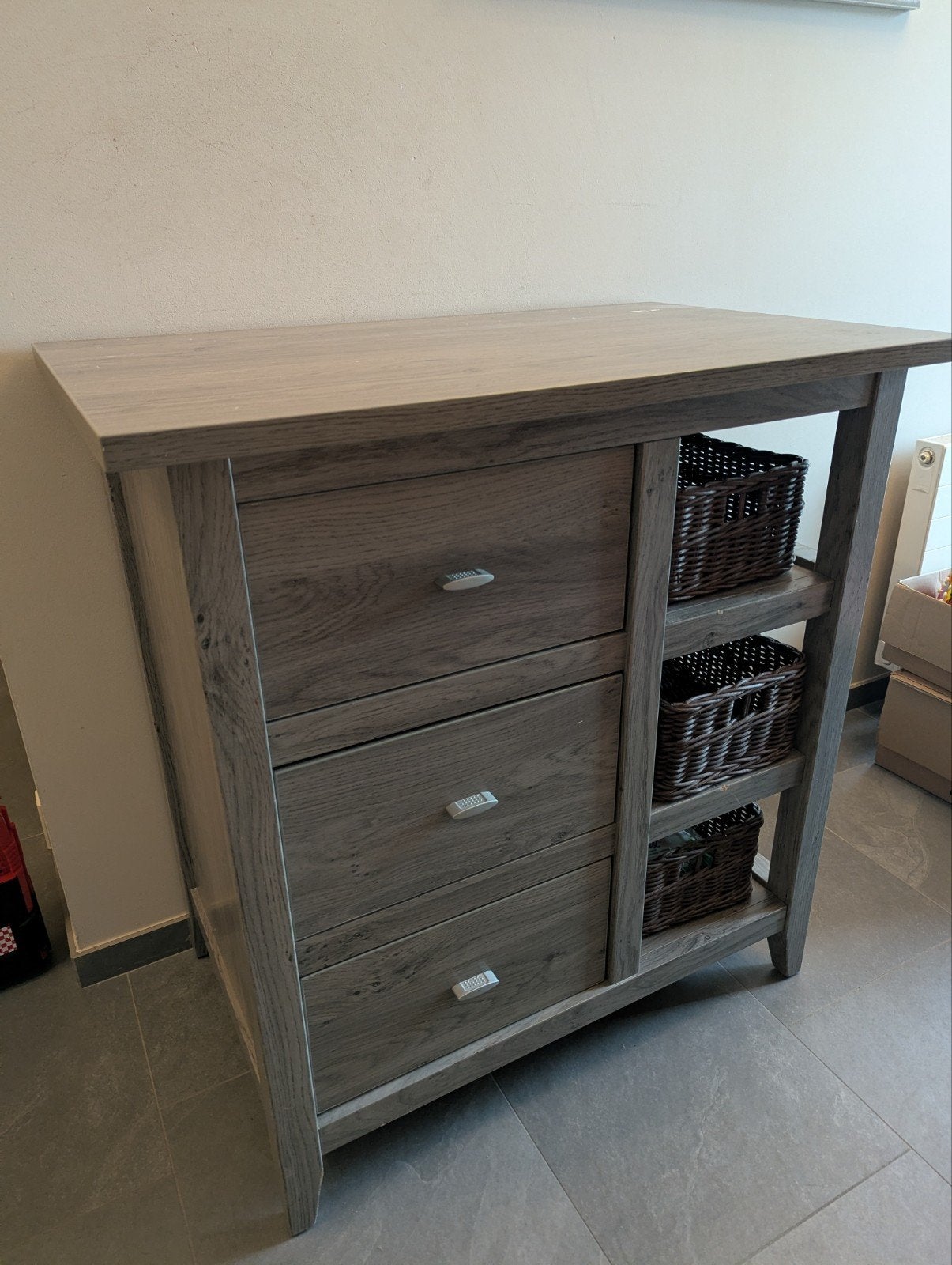 TWF commode, Ophalen, Gebruikt