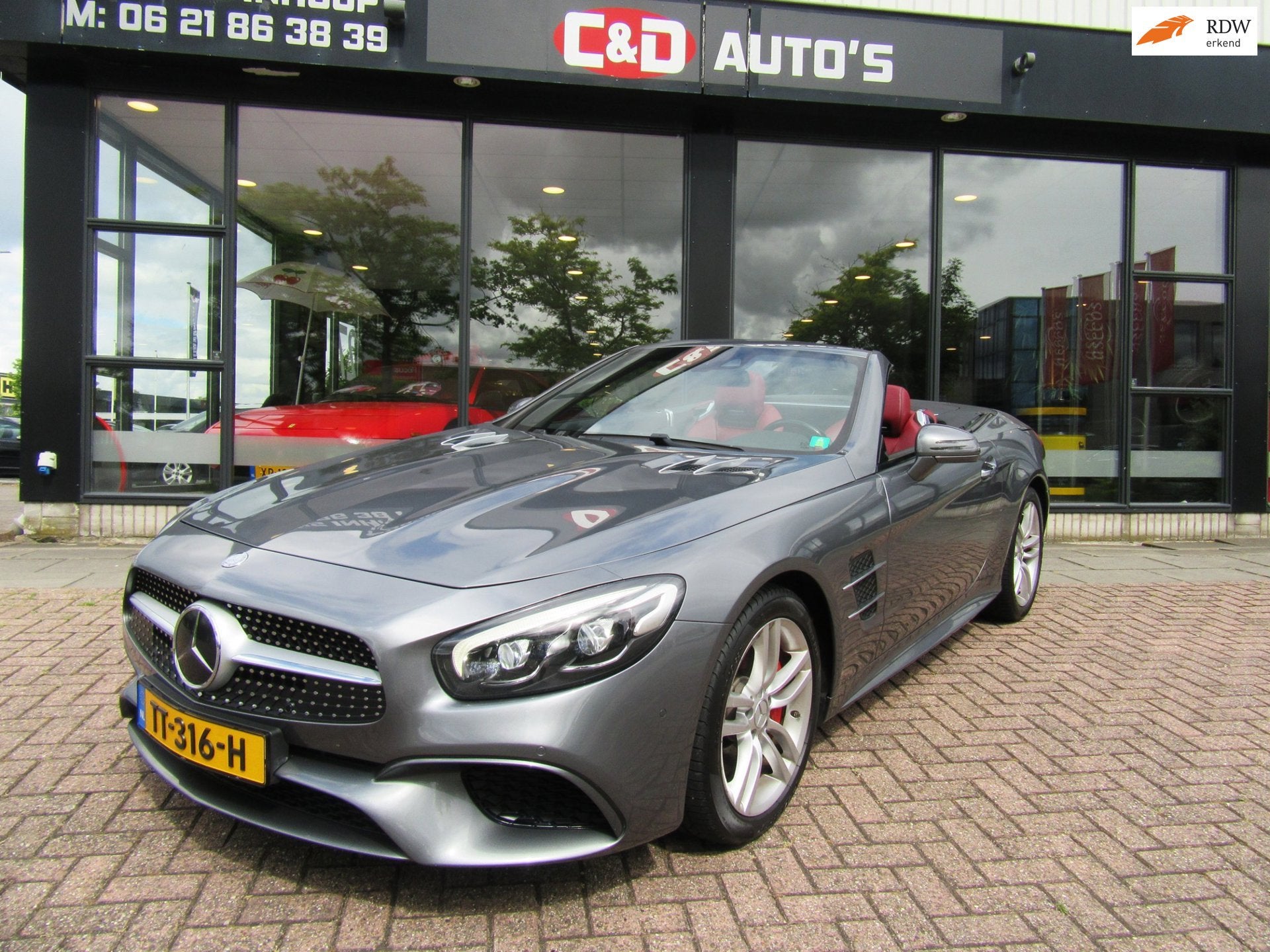 Mercedes-Benz SL-klasse 400 V6 2016 AMG PANO NW MODEL, Achterwielaandrijving, Gebruikt, Euro 6, 2996 cc