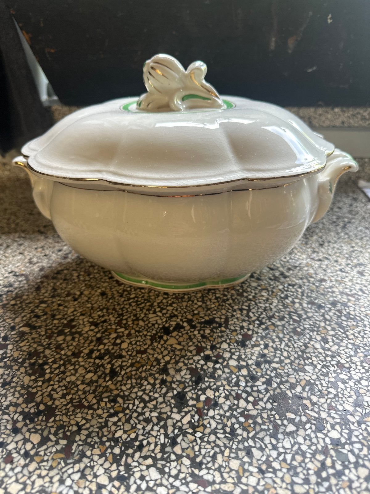 Vintage Gefle Uppsala Ekeby Cecil Terrine, Ophalen of Verzenden