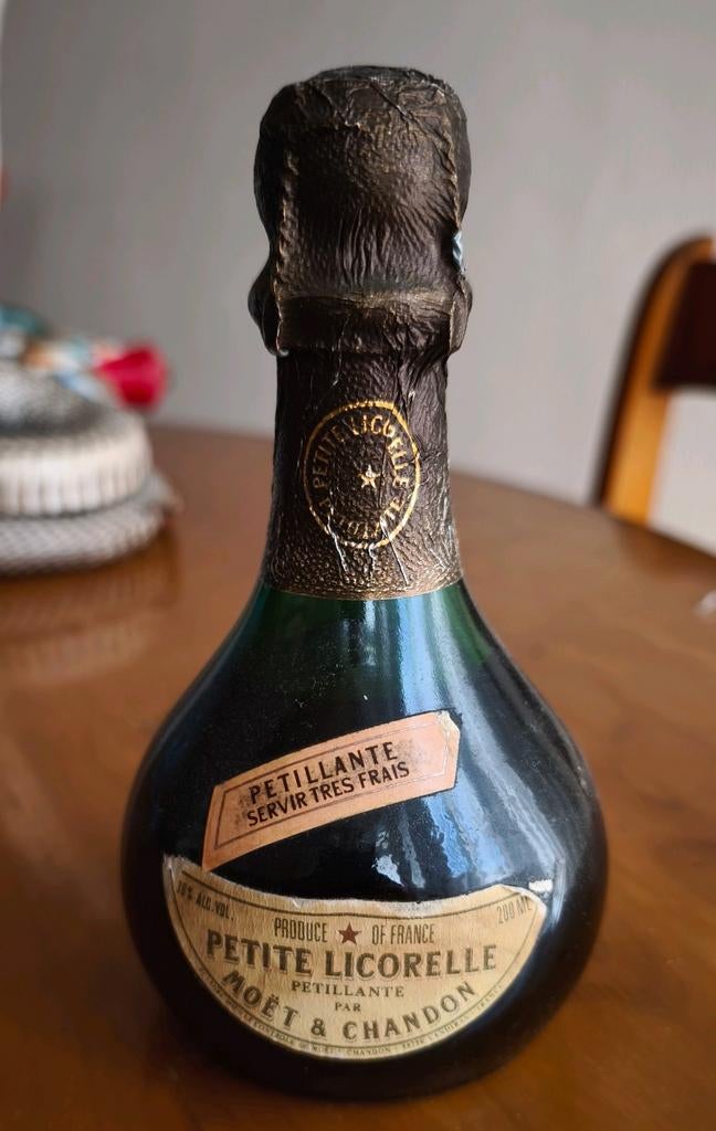 Vintage Moët & Chandon Petite Licorelle Champagne, Ophalen of Verzenden