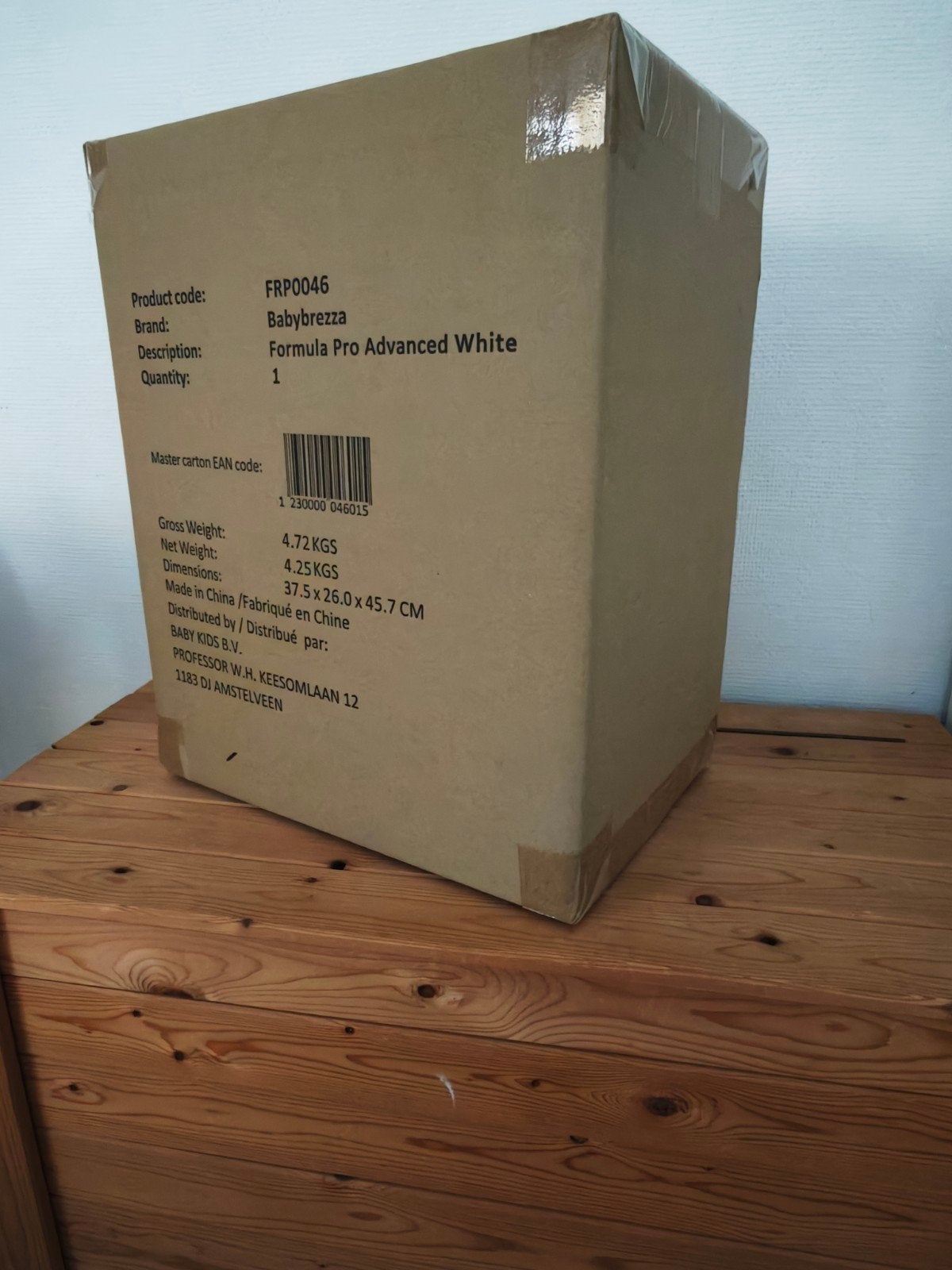 Baby Brezza Formula Pro Advanced, WitWhite - Nieuw in doos, Ophalen, Nieuw, Babyvoedingmaker, Automatisch