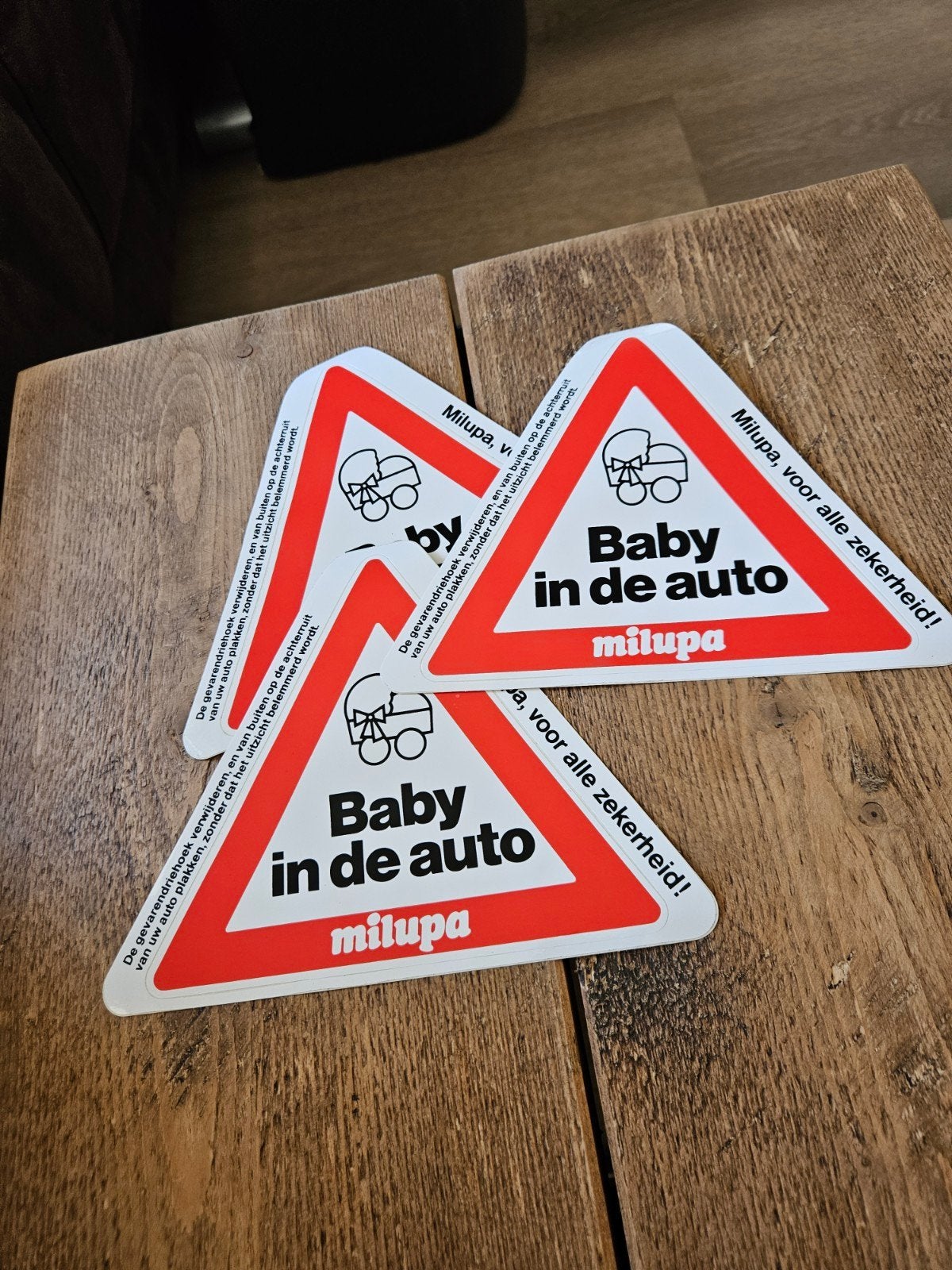 Baby in de Auto stickers, Ophalen of Verzenden, Zo goed als nieuw