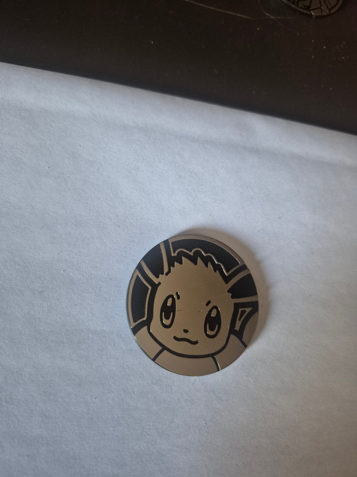 Pokémon Eevee munt / coin, Ophalen of Verzenden, Zo goed als nieuw, Overige typen