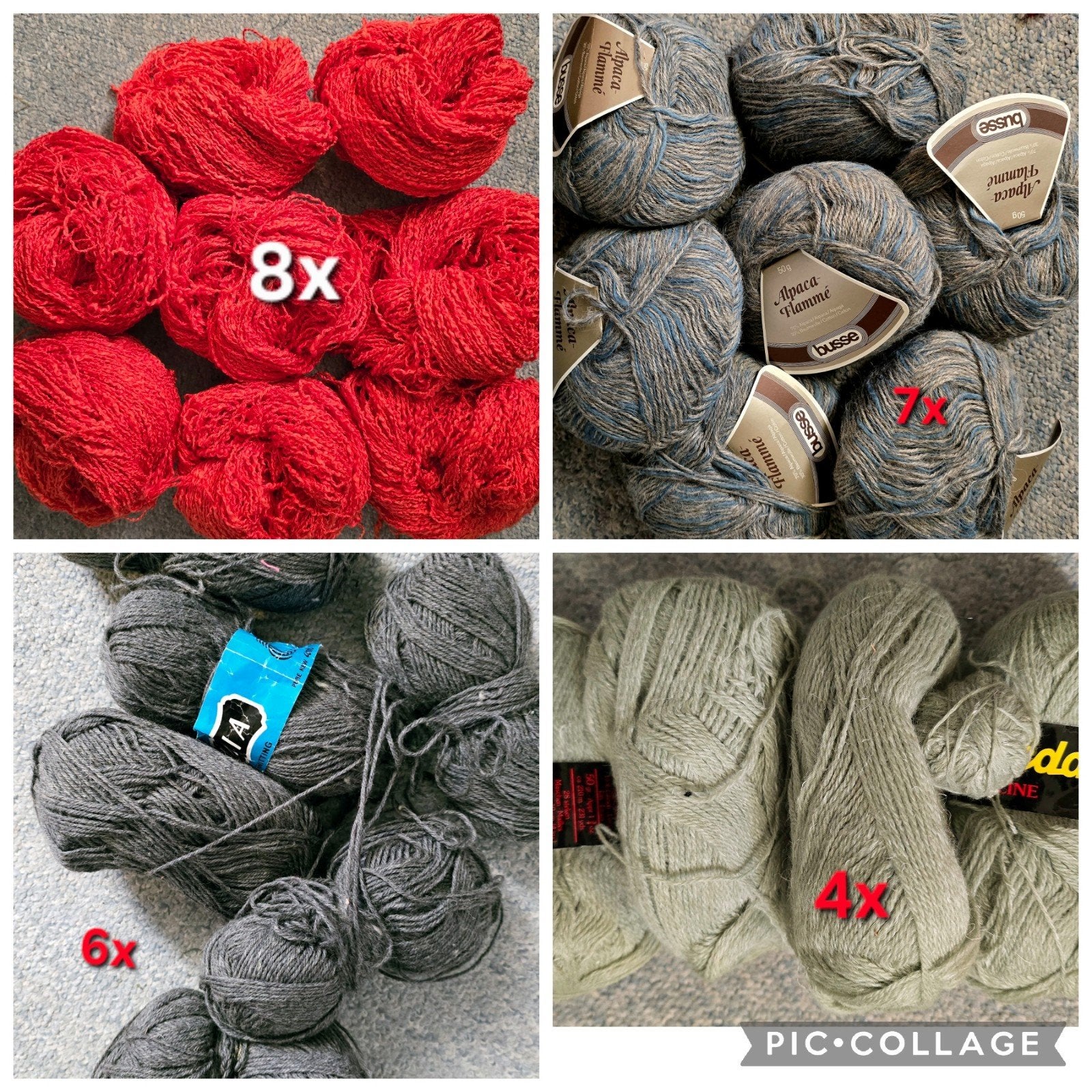 Diverse wol en katoenen brei of haak garen, Ophalen of Verzenden, Nieuw, Breien of Haken, Wol of Garen