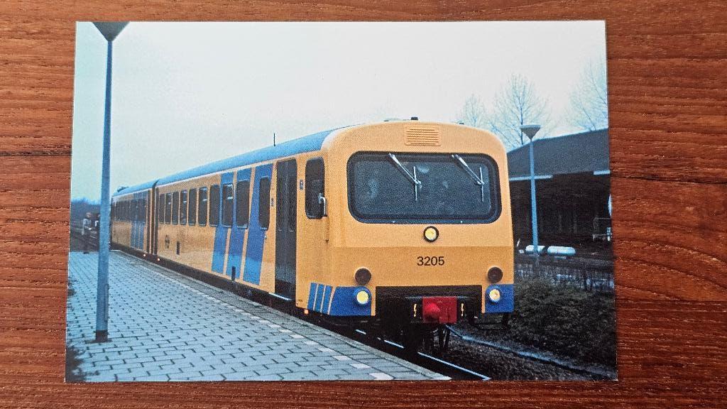 Foto TREIN Nederlandse Spoorwegen DH2 Diesel Wadloper 3205, Verzenden, Gebruikt, Trein, Overige typen