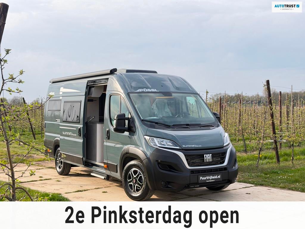 Possl Summit Shine 640 Automaat/Busbiker/Lithium/MAXI Vol Op, Buscamper of Camperbus, Pössl, 6 tot 7 meter, Bedrijf
