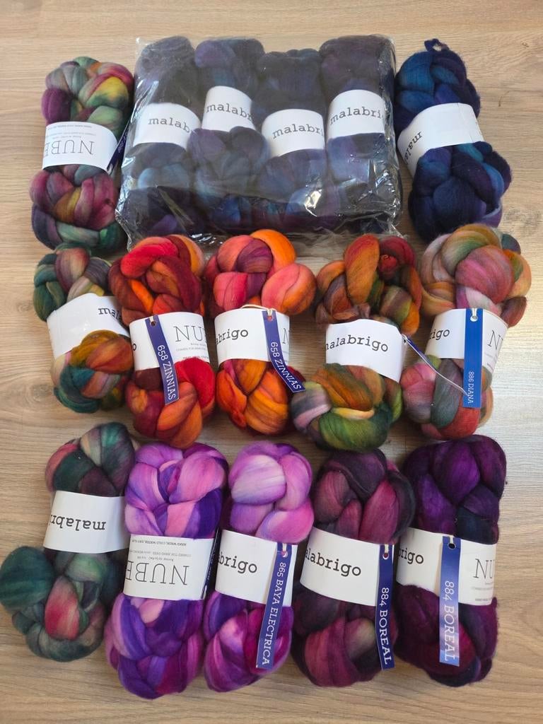 Malabrigo Nube Merino Wol - Diverse Kleuren, Ophalen of Verzenden, Nieuw, Spinwol