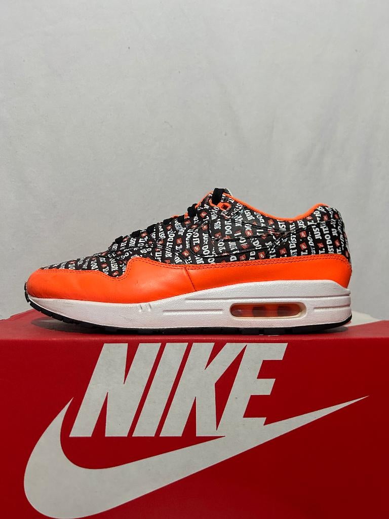 ALS NIEUW! Maat 44 - Nike Air Max 1 Just Do It Pack Orange