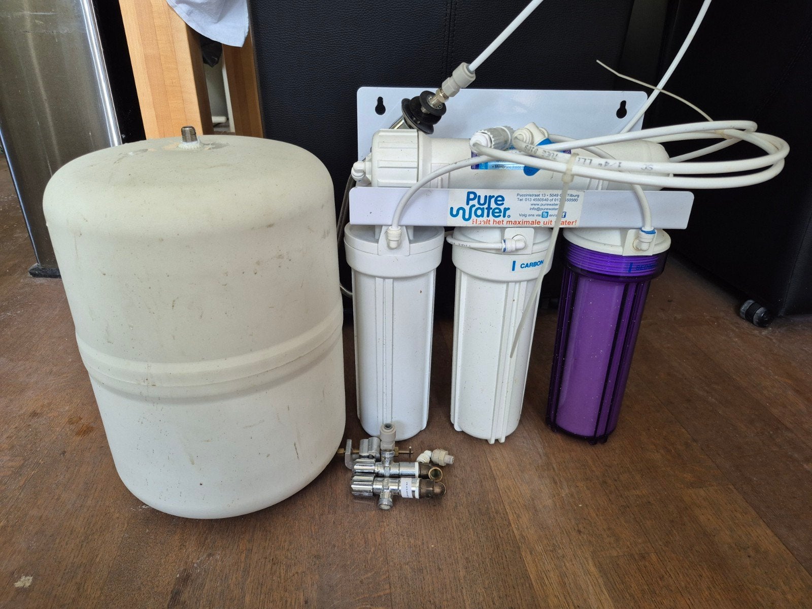Pure Water omgekeerde osmose waterfilter systeem, Ophalen, Gebruikt