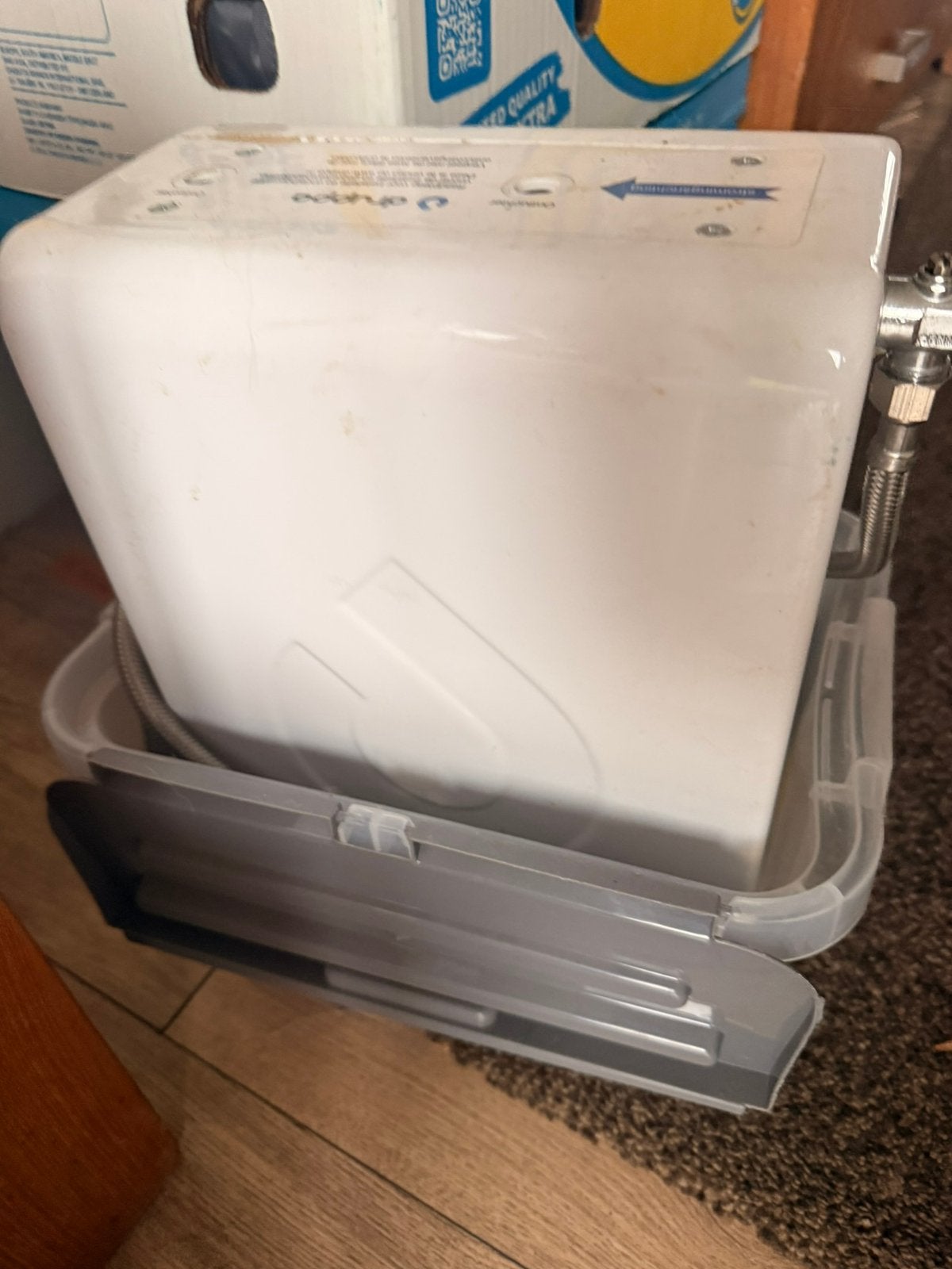 Waterfilter, Ophalen, Zo goed als nieuw