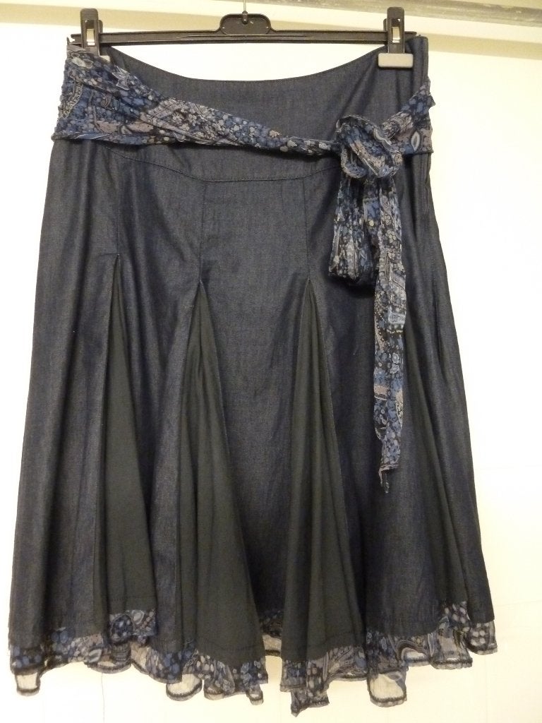 ROK VANILIA MAAT 40 NIEUWSTAAT, Maat 38/40 (M), Blauw, Vanilia, Ophalen of Verzenden