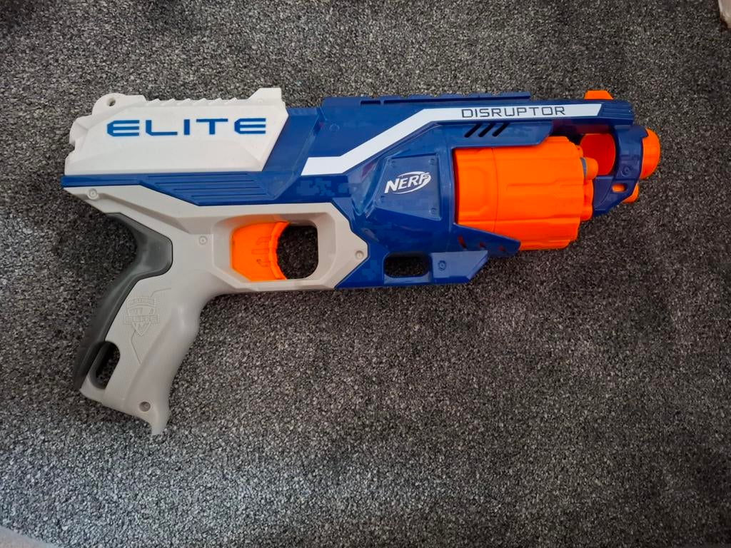 Nerf elite disruptor, Ophalen