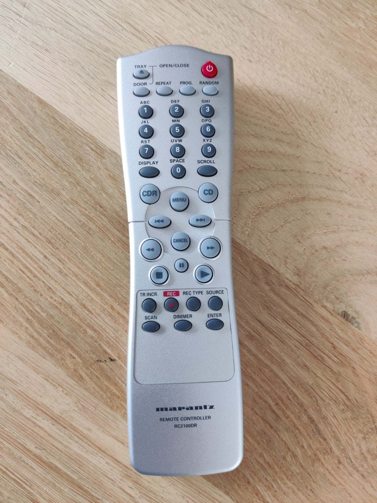 Marantz RC2100DR Afstandsbediening, Ophalen of Verzenden, Gebruikt, Origineel, Mediaspeler