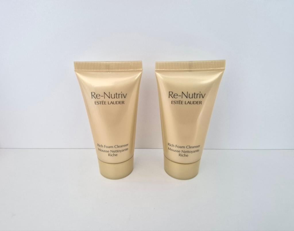 Nieuw Estee Lauder Re-Nutriv Rich Foam Cleanser 30 ml, Ophalen of Verzenden, Nieuw, Gehele gezicht, Reiniging
