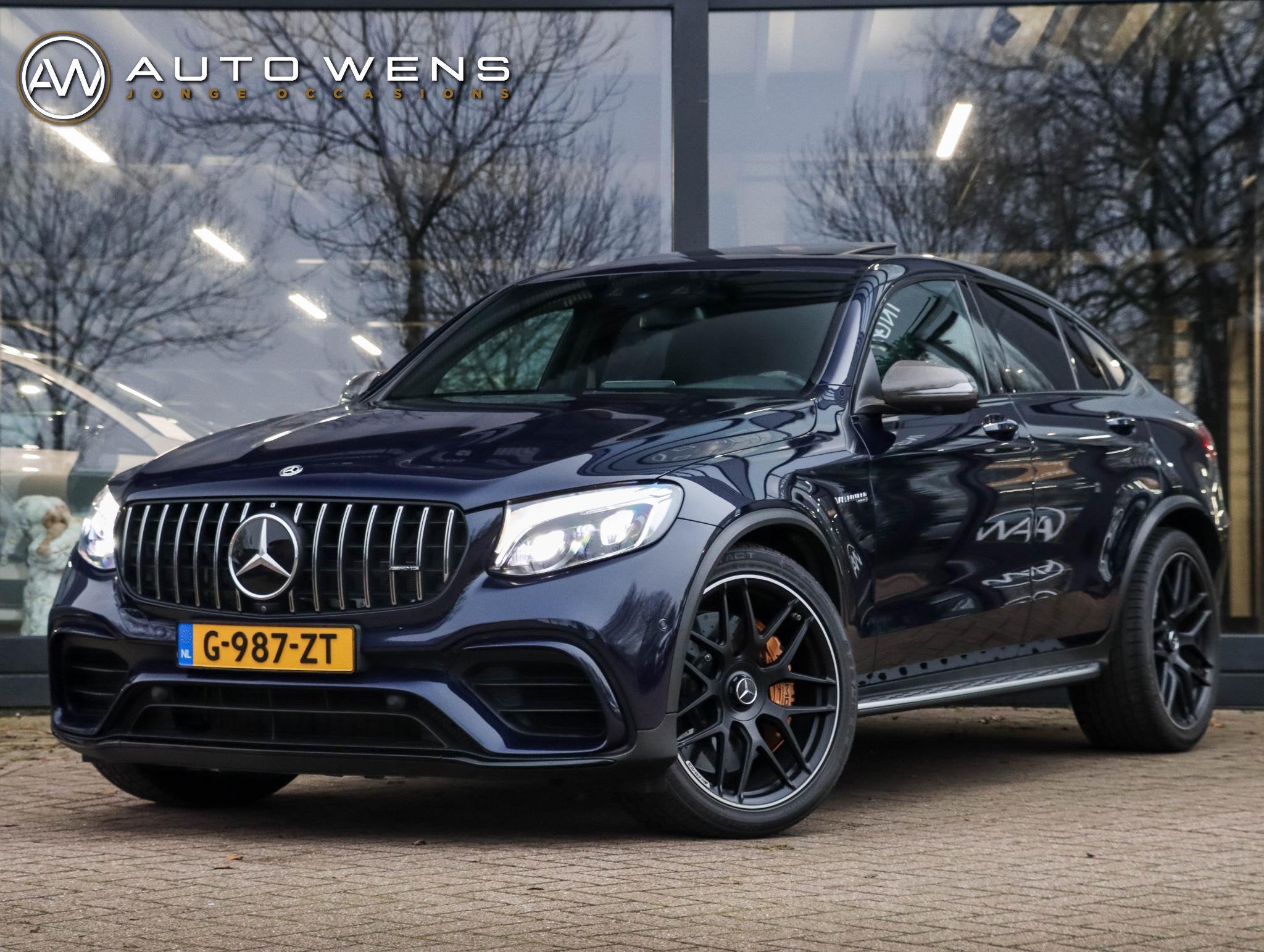 Mercedes-Benz GLC-klasse Coupé AMG 63 S 4MATIC+ 510pk Pano, Auto's, Automaat, Gebruikt, 510 pk, Blauw
