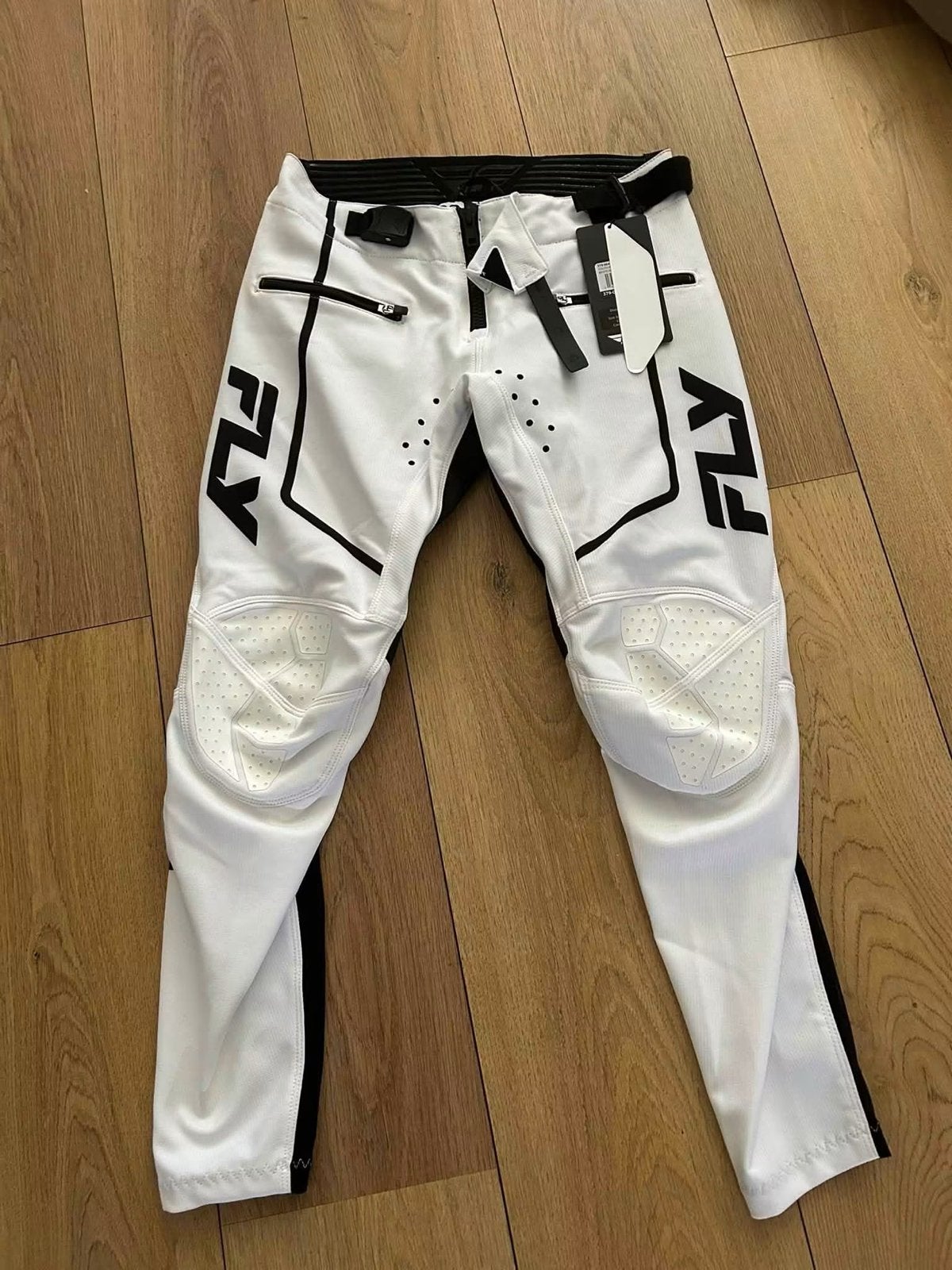 Fly Crossbroek Jeugd Maat 26 - Wit/Zwart, Ophalen, Kinderen, Nieuw, Overige maten