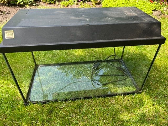juwel aquarium 30x30x60 met verlichting, Ophalen, Gebruikt, Juwel, Inclusief deksel