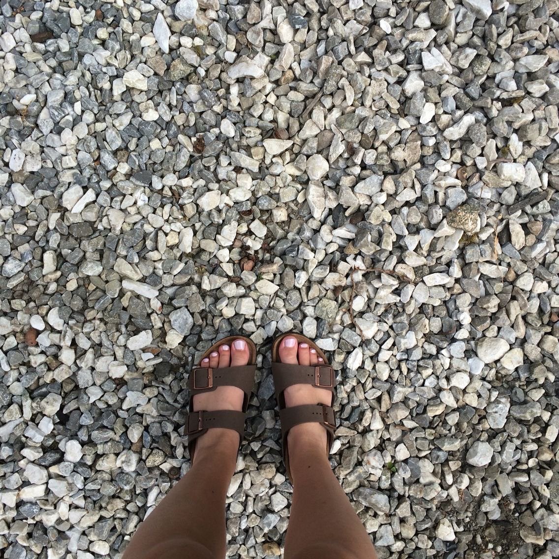 Birkenstock Arizona bruin, Ophalen of Verzenden, Zo goed als nieuw, Bruin