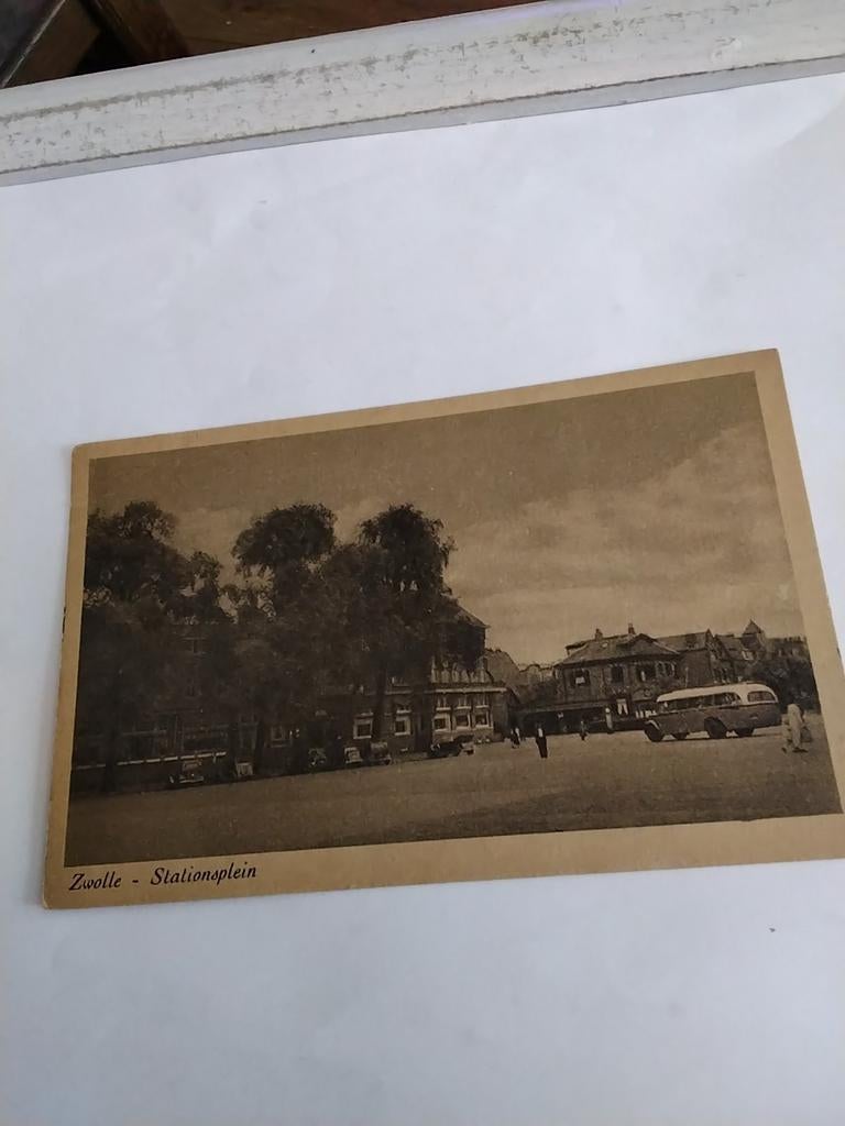 ZWOLLE. STATIONSPLEIN, Verzamelen, Ophalen of Verzenden, Voor 1920, Overijssel