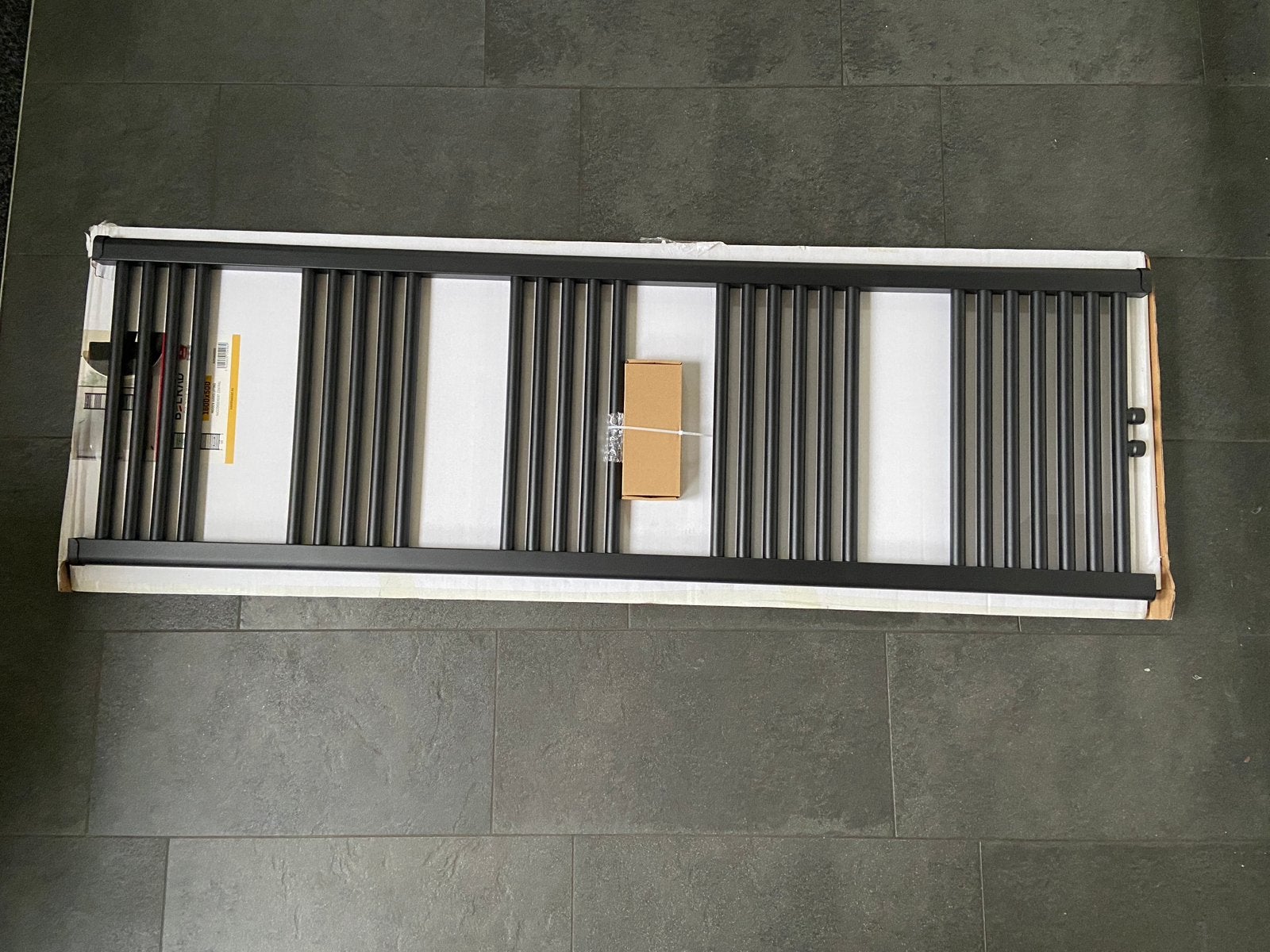 Handdoekradiator mat zwart 160 x 50, Doe-het-zelf en Verbouw, Verwarming en Radiatoren, Radiator, Minder dan 60 cm, Ophalen of Verzenden