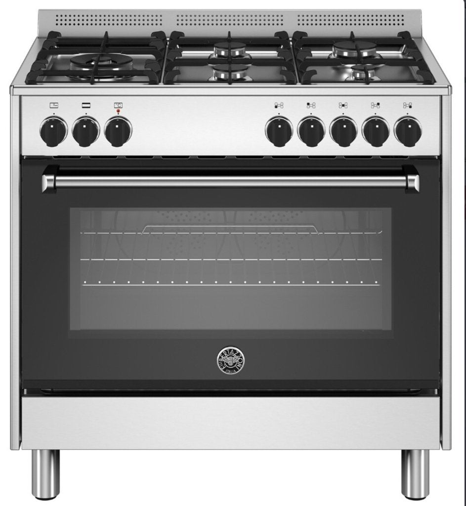 Gasfornuis Bertazzoni, Ophalen, 60 cm of meer, Zo goed als nieuw, Gas