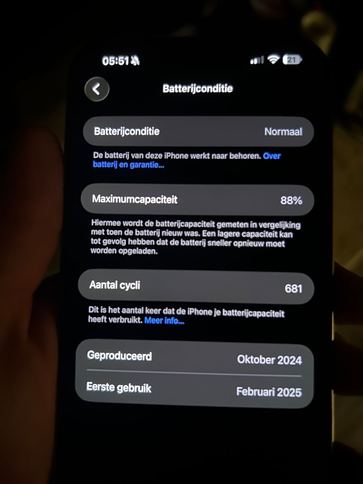 Foto 4 van iPhone 16 Pro Max 256GB Zilver - Zo goed als nieuw