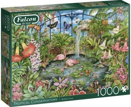 Falcon de Luxe - Tropical Conservatory - 1000 stukjes, Ophalen of Verzenden, 500 t/m 1500 stukjes, Nieuw, Legpuzzel