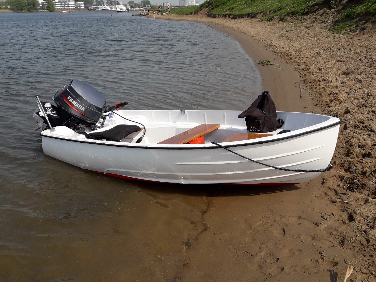 kmv with + Yamaha 30 pk 2 tact, Ophalen, Gebruikt, 15 cm, 2 m