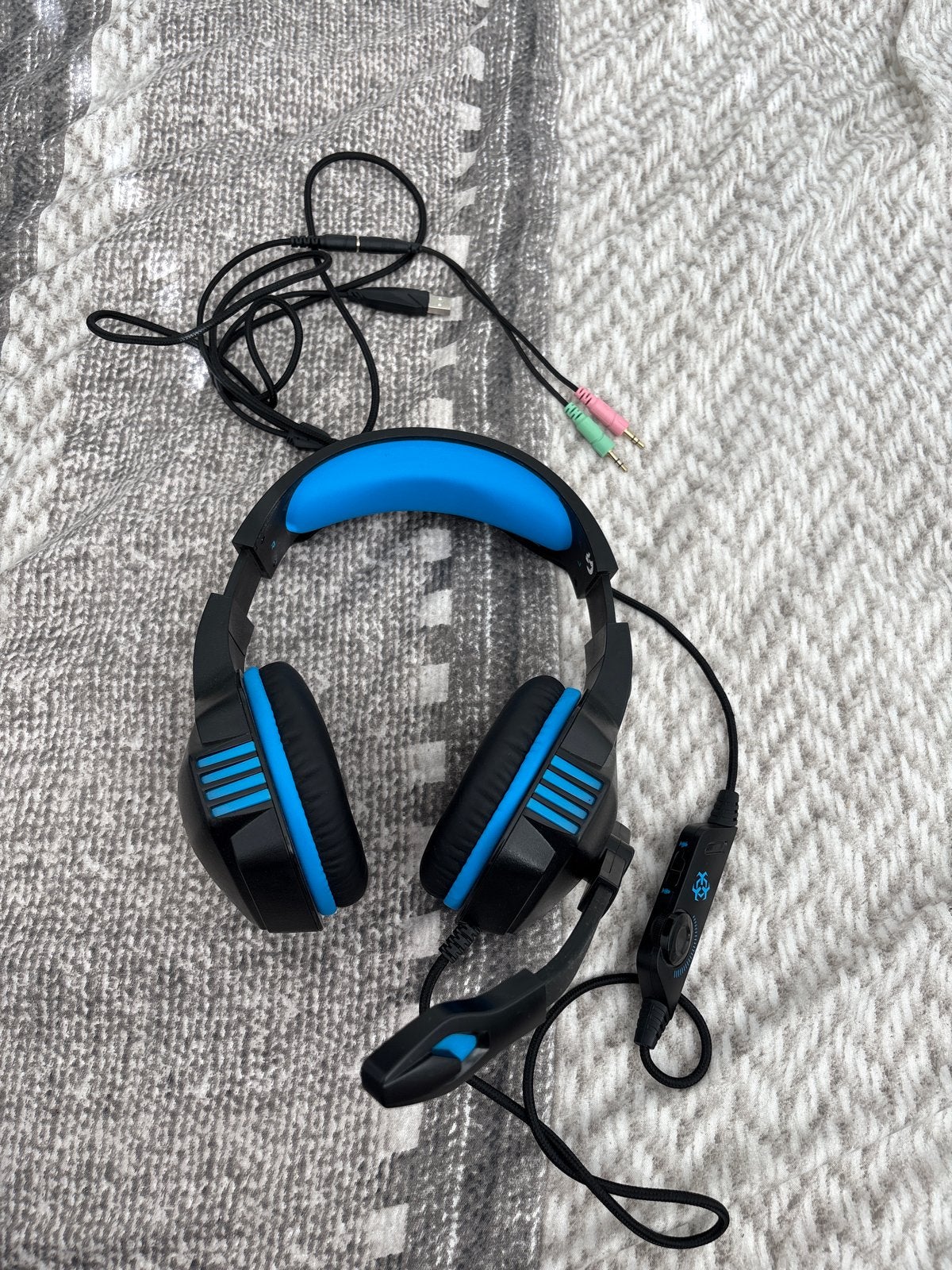 Gaming Headset met Microfoon, Overige merken, Ophalen of Verzenden, Microfoon, Zwart